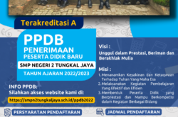 Informasi Penerimaan Peserta Didik Baru (PPDB)  TP. 2022/2023